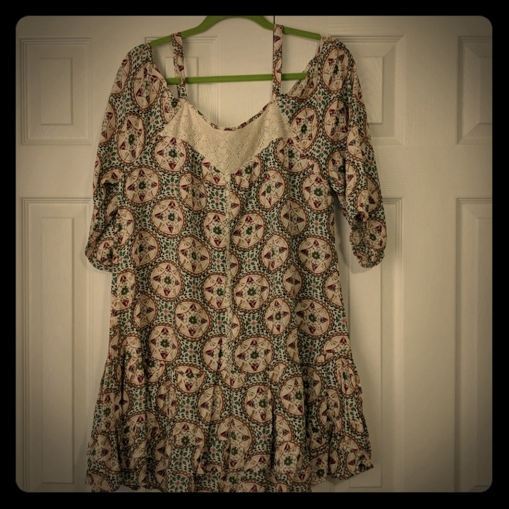 Off the shoulder dress
